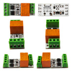 R4ROM01 3A Mini RS485 Relay Module – Low Noise 5V/12V/24V Modbus RTU Remote IO Board with 6 Control Commands for PLC Smart Home