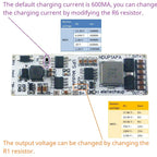 NDUP1APA 15W 2-in-1 UPS Module – 5-24V Uninterruptible Power Supply with 3.7V/4.2V Li-ion Battery Charger & Booster for Router PLC IoT