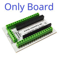 DNDINS3 ESP32-S3 Screw Terminal Expansion Module DIN Rail Mount Adapter 3.96mm 26-16AWG Wire Range Industrial IoT DIY