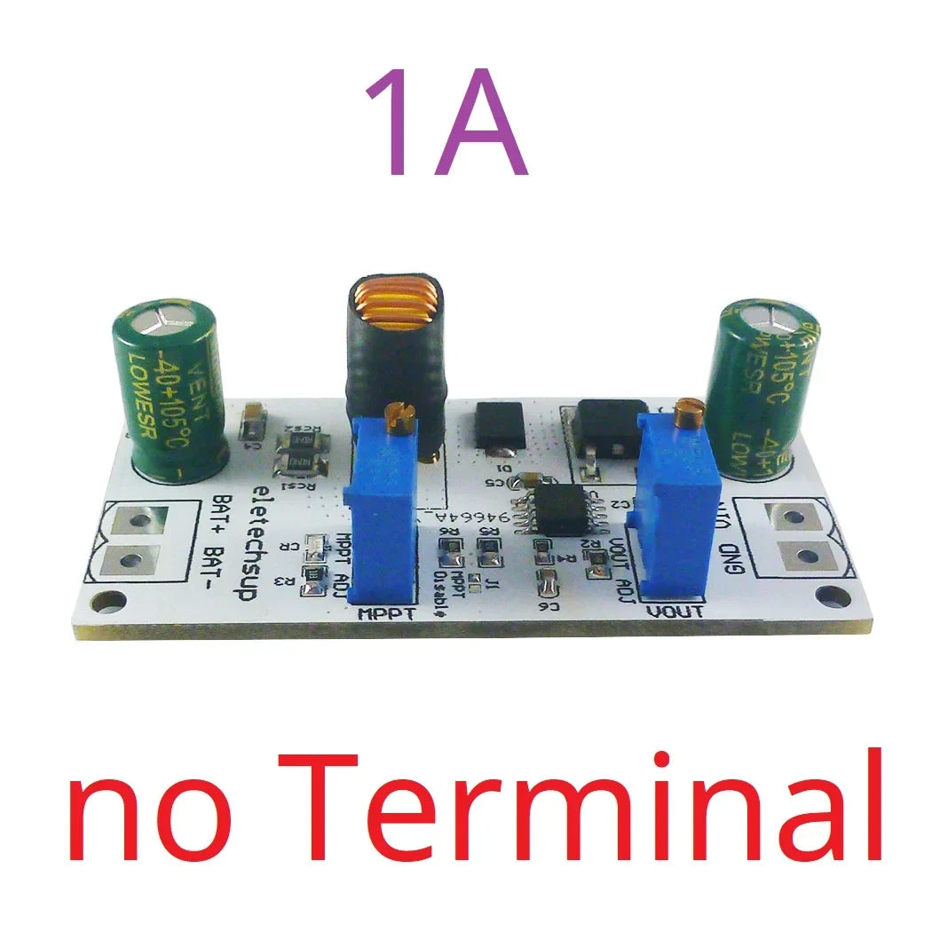SD29AJTC MPPT Solar Charge Controller Module 7-28V to 1.2-25V DC-DC Buck Battery Charger 1A 2A 4A for Li-ion LiPo LiFePO4 LTO