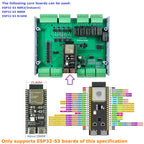 ESS3A22 ESP32-S3 RS485 WiFi Relay Module 4-20mA 0-10V Analog Input Smart Home PLC Controller