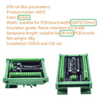 DNLCB30 ESP32 3.3V 5V Bidirectional Level Converter High Speed 1MHz IO Shifter for UART SPI I2C ESP32 30P Expansion Board Din Rail Mount