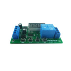 KC23C01 Multifunction Pulse Counter Relay Module – DC 5V 12V 24V Programmable Timer Delay Switch with 12 Modes 10A Output for PLC Automation