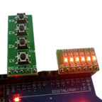 TB371 TB258 Key Button Board LED Module Kit For Arduino UNO MEGA2560 Pro mini Breadboard