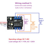 DR26F01 DPDT Self-Locking Relay Module – DC 7-40V 5A Bistable Latching Switch with Low Pulse Trigger for Motor Reverse Polarity Control