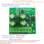 N467D01 RS485 Modbus RTU DC Motor Driver – 8-30V 1-2A Forward Reverse Stop Delay Controller with 497-Day Timer for PLC Automation