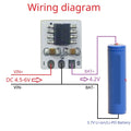 Mini 3.7V 4.2V 1A Li-ion/Li-PO Lithium Battery Charger Module Automatic Recharge 1/C Stop BMS Charge For 18650 21700 4680, DD08CRMB_MINI
