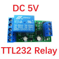 N229E01 UD24B01 1CH USB/TTL232 Relay Module – DC 5V/12V UART Serial Port Switch with Type-C for Arduino MEGA Raspberry Pi PC Control