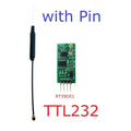 RT39D01 RT48D02 RT59E02 RT6AF02 TB196 UD67A01 UD68B01 2.4G Wireless Transceiver – TTL RS232 RS485 TYPE-C USB Multifunction UART Module for Arduino ESP8266 ESP32 Modbus RTU