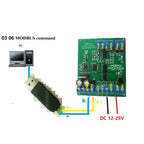 N4DBA06 8CH Signal Generator & Detector – 4-20mA/0-10V ADC DAC Converter with RS485 Modbus RTU IO Module for PLC