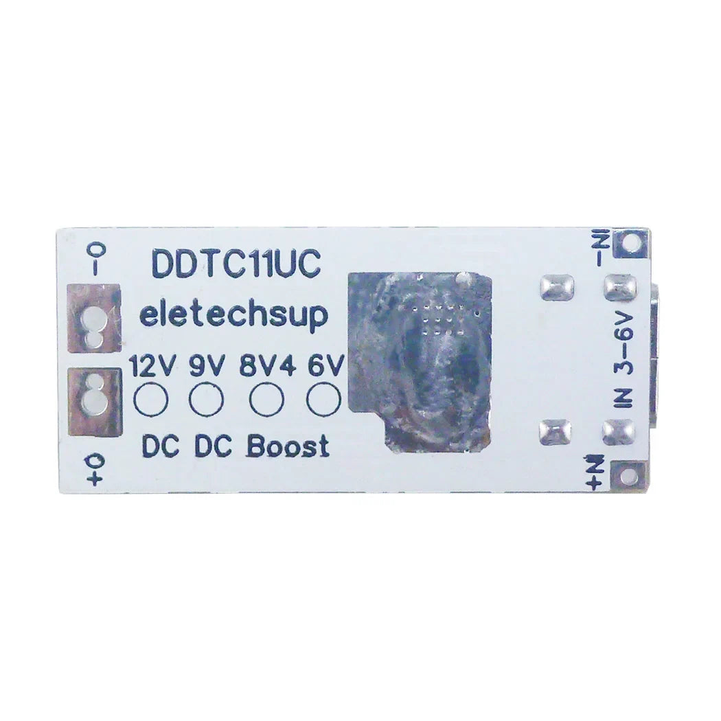 DDTC11UC 14W Type-C 5V to 6V 8.4V 9V 12V Step-Up DC-DC Boost Converter Voltage Regulator Module for DIY Arduino Mobile Charger