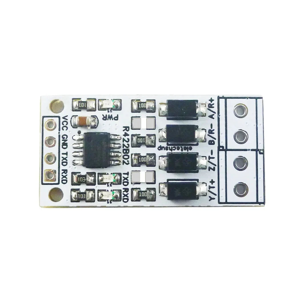 R422B02 1Mbps RS422/RS485 Shield for Arduino – Full-Duplex Long-Distance Serial Transceiver with UART PWM GPIO for UNO MEGA2560 NANO