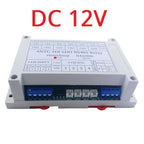 N4A4I06 4AI-4DI-6DO NTC Temperature Collector – 14CH RS485 Modbus RTU PLC IO Expansion Board with 10A Relay Output for Industrial Automation