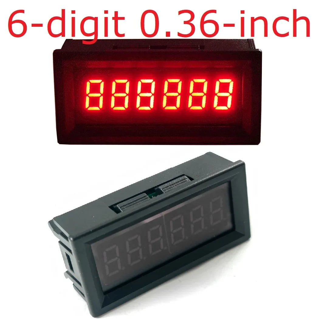 DM36B06 DM56A04 4-6 Bit RS485 Modbus RTU LED Display Module – 0.36/0.56 Inch Digital Tube with ASCII Characters for PLC SCADA