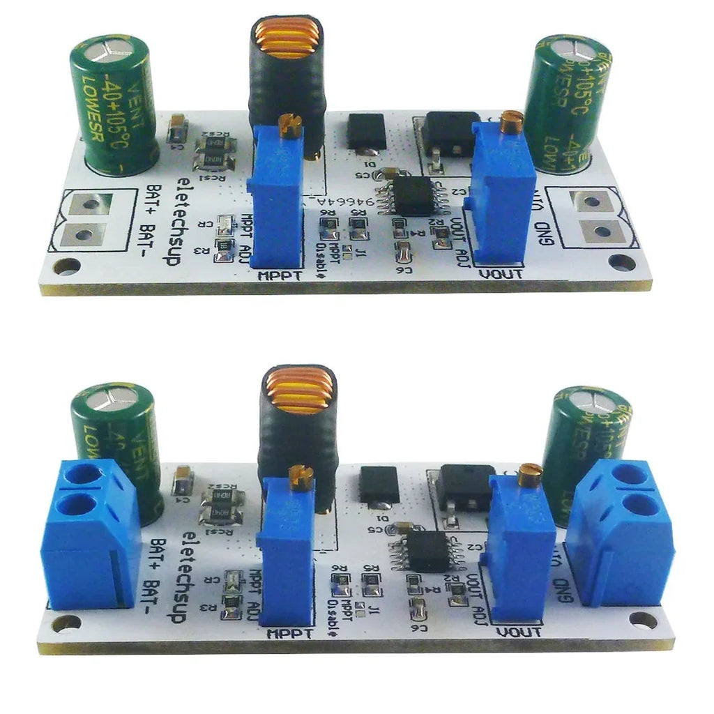 SD29AJTC MPPT Solar Charge Controller Module 7-28V to 1.2-25V DC-DC Buck Battery Charger 1A 2A 4A for Li-ion LiPo LiFePO4 LTO