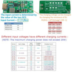 DD24CRTB 2-6S Type-C Boost Charger Module – 5V to 8.4V/12.6V/16.8V/21V/25.2V for 7.4V-22.2V Li-ion LiPo 18650 Battery Pack