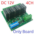 T73 Plug-in Relay Module – RS485 Modbus RTU Remote IO Controller with Momentary Latching Interlock Delay Switch for DIY Smart Home RYN404E RYN408F