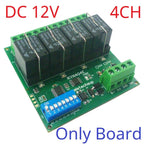 T73 Plug-in Relay Module – RS485 Modbus RTU Remote IO Controller with Momentary Latching Interlock Delay Switch for DIY Smart Home RYN404E RYN408F